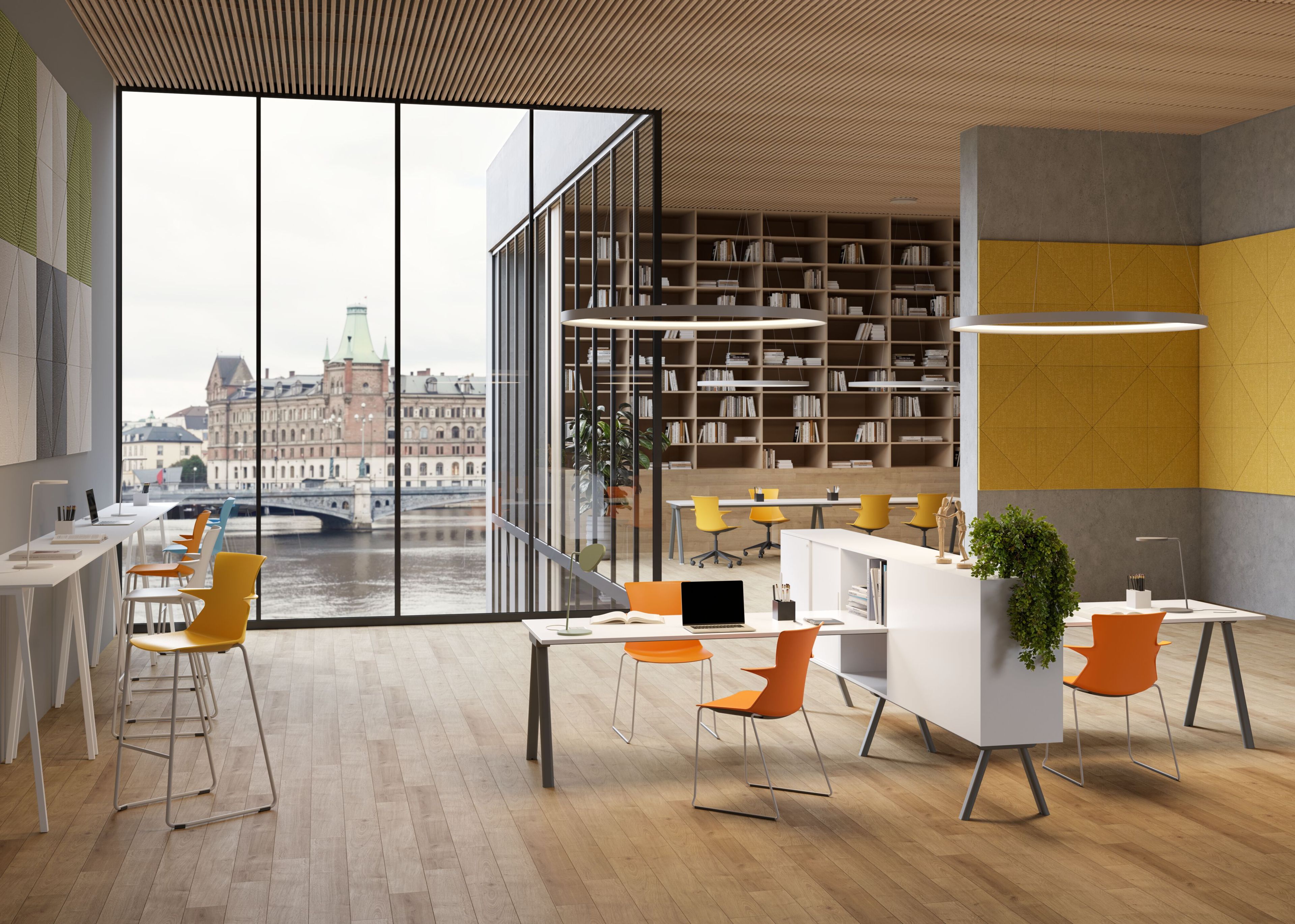 Стул для саней из инженерного пластика с подставкой для ног GABER тема ARCH-00117230 - Вид №2