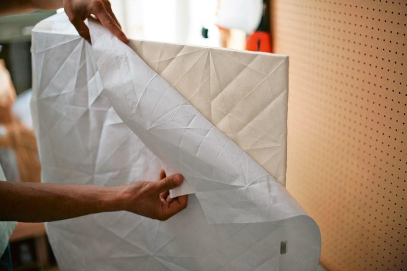 Mutina Настенная / напольная плитка из керамогранита Folded xl sun-id-1509919 - Вид №7