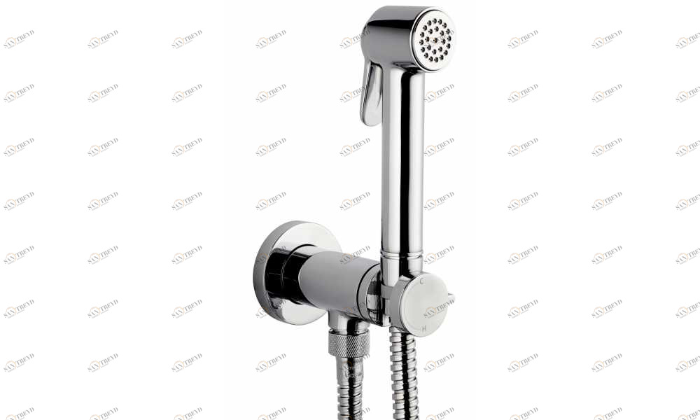 E37005 Гигиеническая лейка PALOMA BRASS MIXER SET BOSSINI 