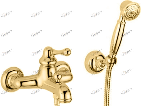 Смеситель MIGLIORE Maya ML.MAY-8902.DO для ванны/душа - золото 