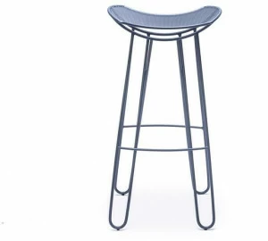 Garda Furniture Высокий металлический табурет с подставкой для ног Lei Gl01be