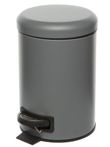 Вёдра с педалью и крышкой Pavo 3L Grey NAVAKO