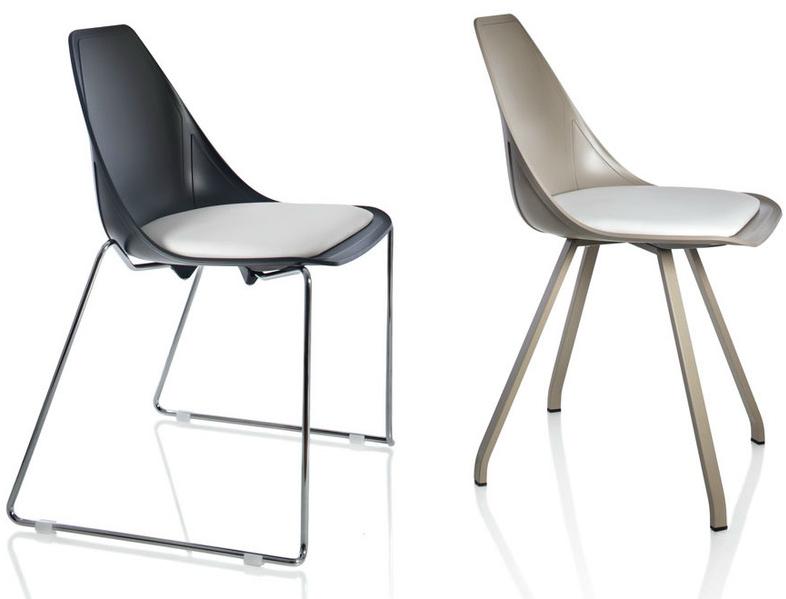 ALMA DESIGN Стул с салазками из полипропилена со встроенной подушкой X chair 1081-cs108s - Вид №1