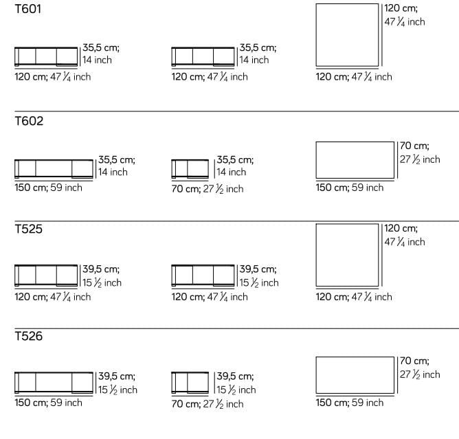 Журнальный столик из мрамора и дерева Amura Quattropietre ARCH-00098528 - Вид №3
