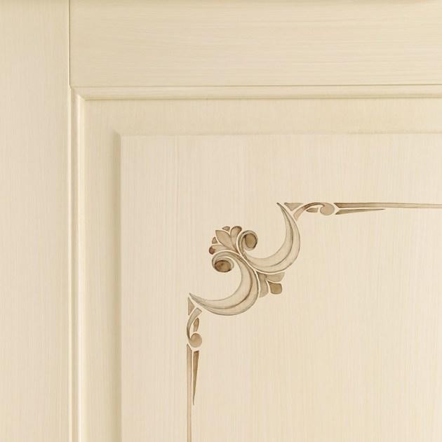 LEGNOFORM Лакированная дверь из массива дерева с декором Veneziana sun-id-1363202 - Вид №3