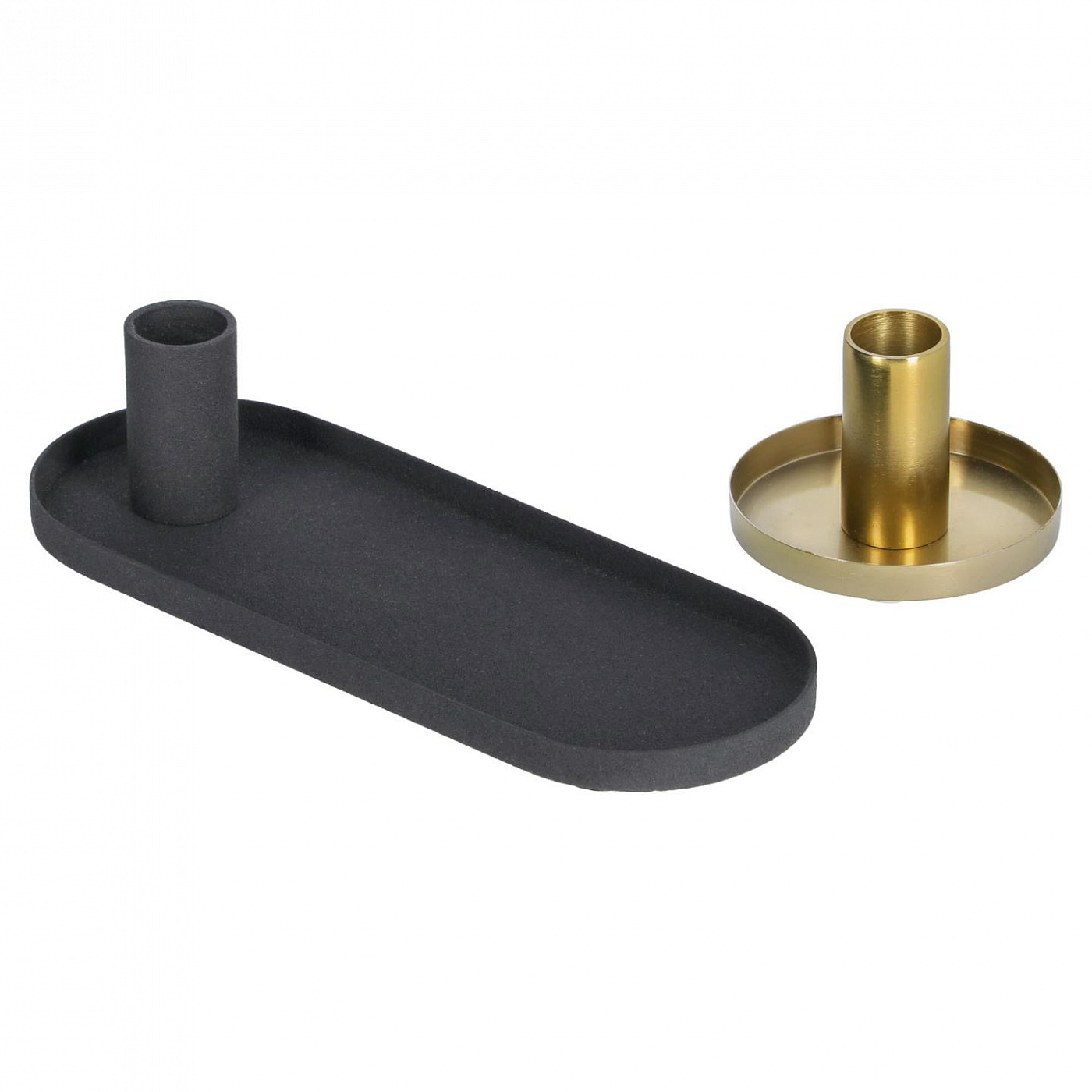 091007 Набор из 2-х подсвечников La Forma Nair 