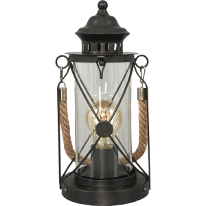 Настольная лампа Eglo Bradford 1xE27x60 Вт стекло цвет чёрный 16515421 STLM-2026028