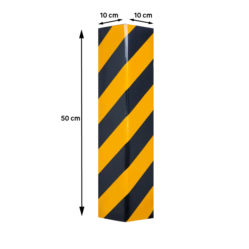 Демпфер угловой Standers 50x20 см, пластик, цвет чёрный Santreyd STLM-2028108 - Вид №8