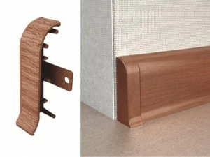 Заглушки торцевые с текстурой 101 Вишня (пара)