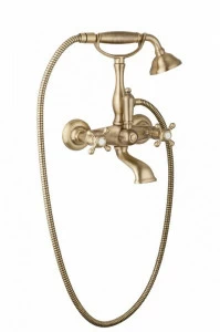 Смеситель для ванны с ручным душем, шлангом 150 см CEZARES GOLF-VD-02-M