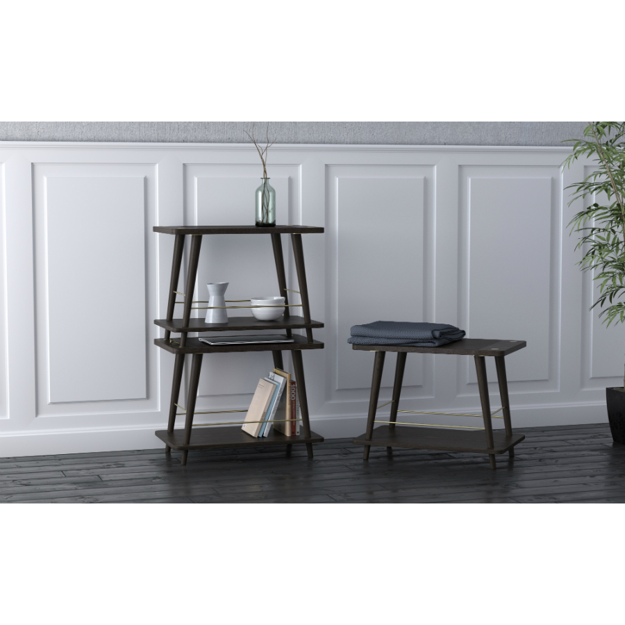 Скамья Convenience, темный дуб UMAGE 5772 - Вид №1