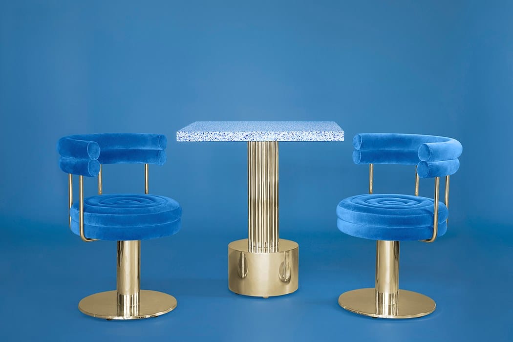 Мягкий стул для ресторана Essential Home Hollywood Glamour ARCH-00040419 - Вид №2