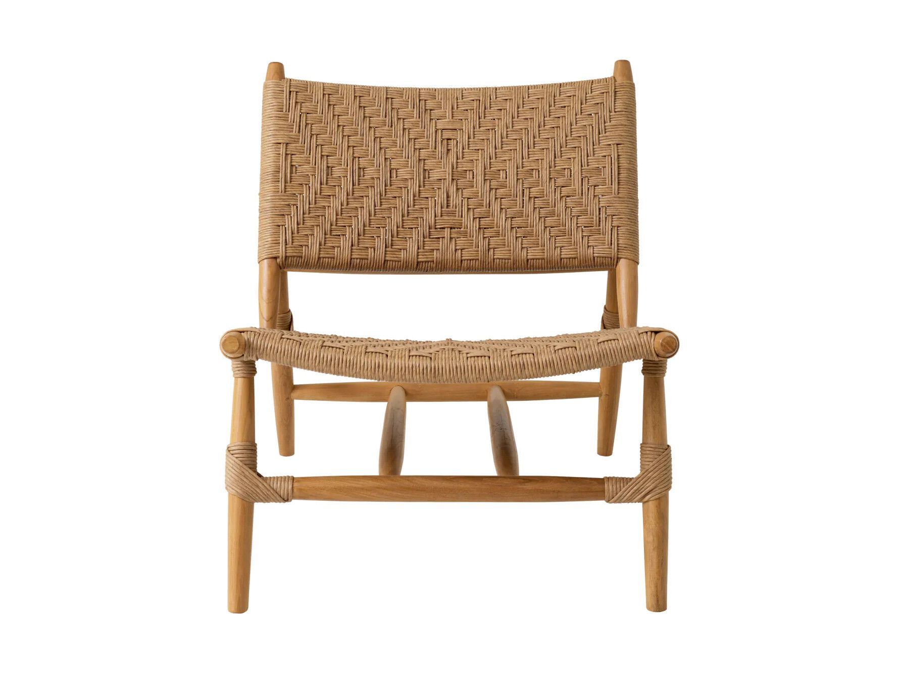 Садовое кресло из тика и веревки без подлокотников Eichholtz Laroc ARCH-00097492 - Вид №3