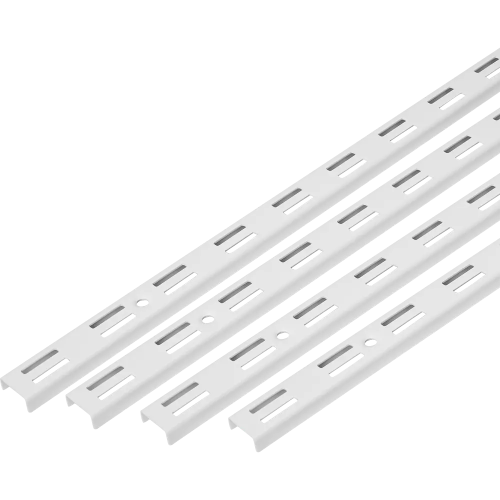 Направляющая двухрядная KONSENSA 2 см нагрузка до 1 кг сталь 4 шт STLM-2139107