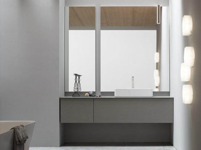 Arcom Тумба под умывальник из дерева с ящиками и зеркалом Pollock Santreyd sun-id-1514782 - Вид №1