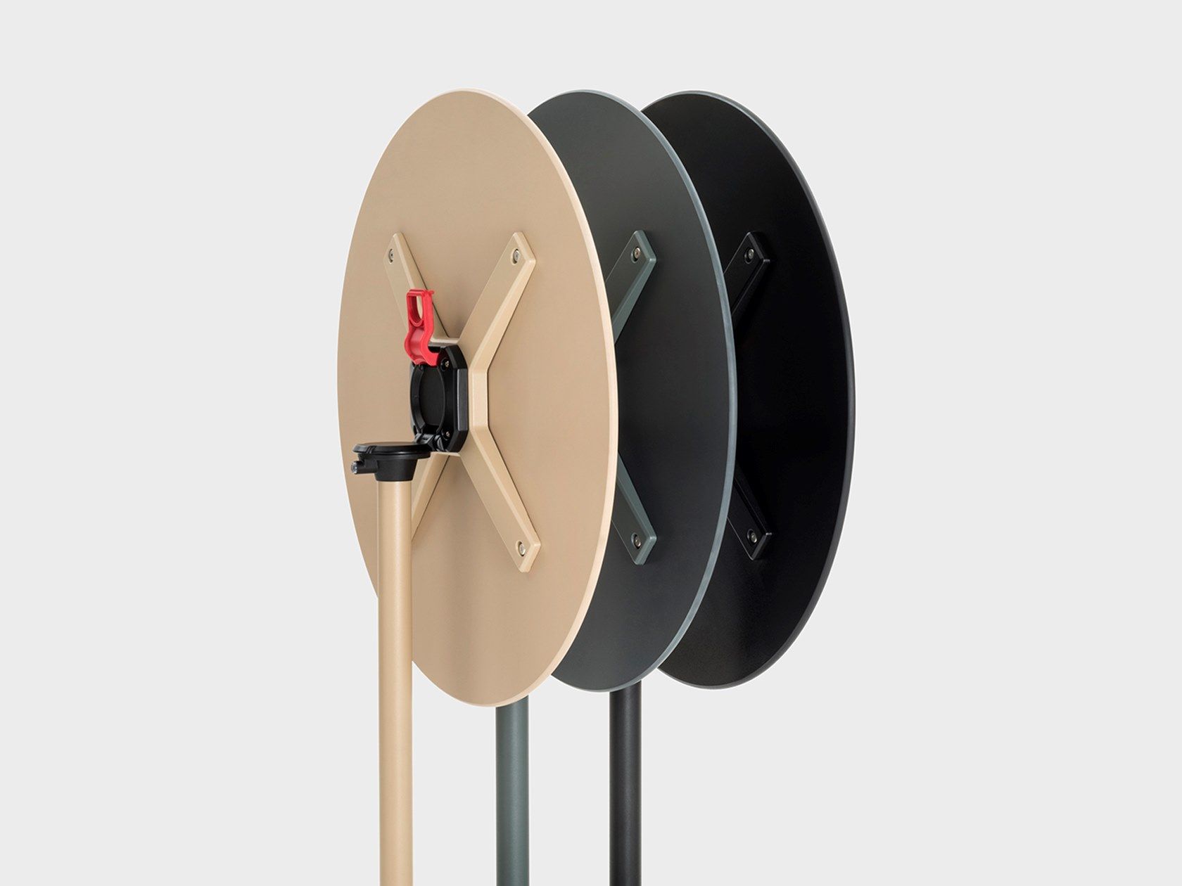 Высокий стол с металлическим откидным верхом Viganò имбирь ARCH-00022889 - Вид №2