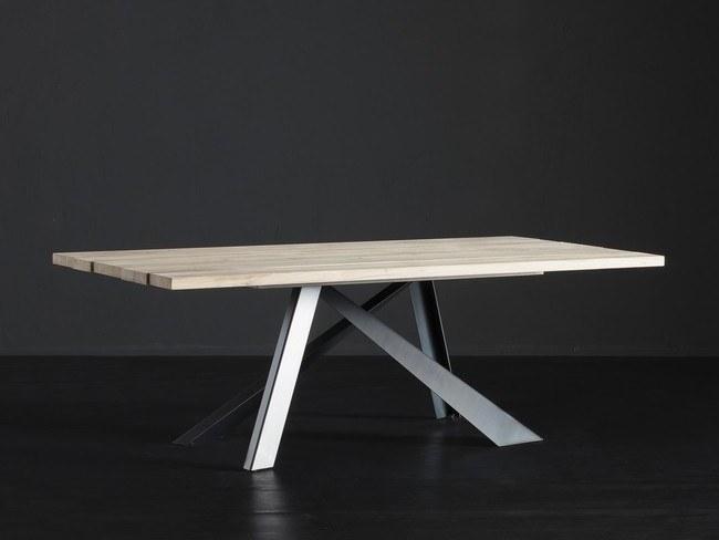 AltaCorte Прямоугольный деревянный обеденный стол Ecolab 2 Lb-ta850112 - Вид №1