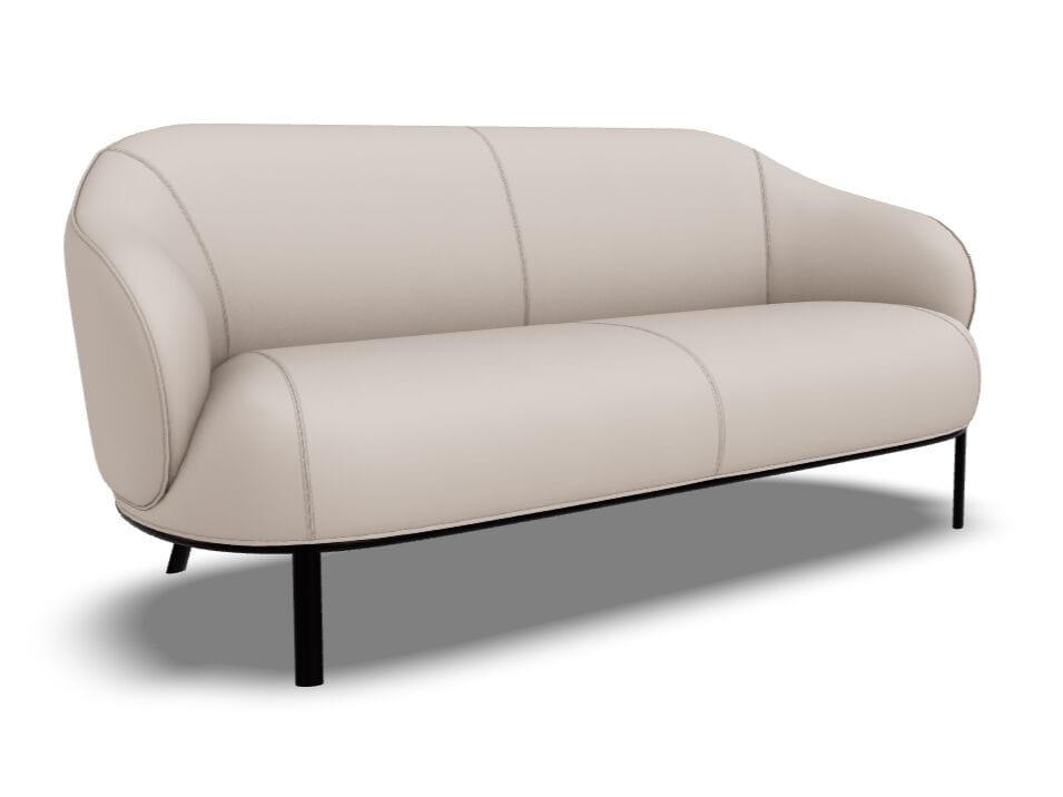 3-местный кожаный диван Natuzzi Italia Botanic ARCH-00030800 - Вид №1