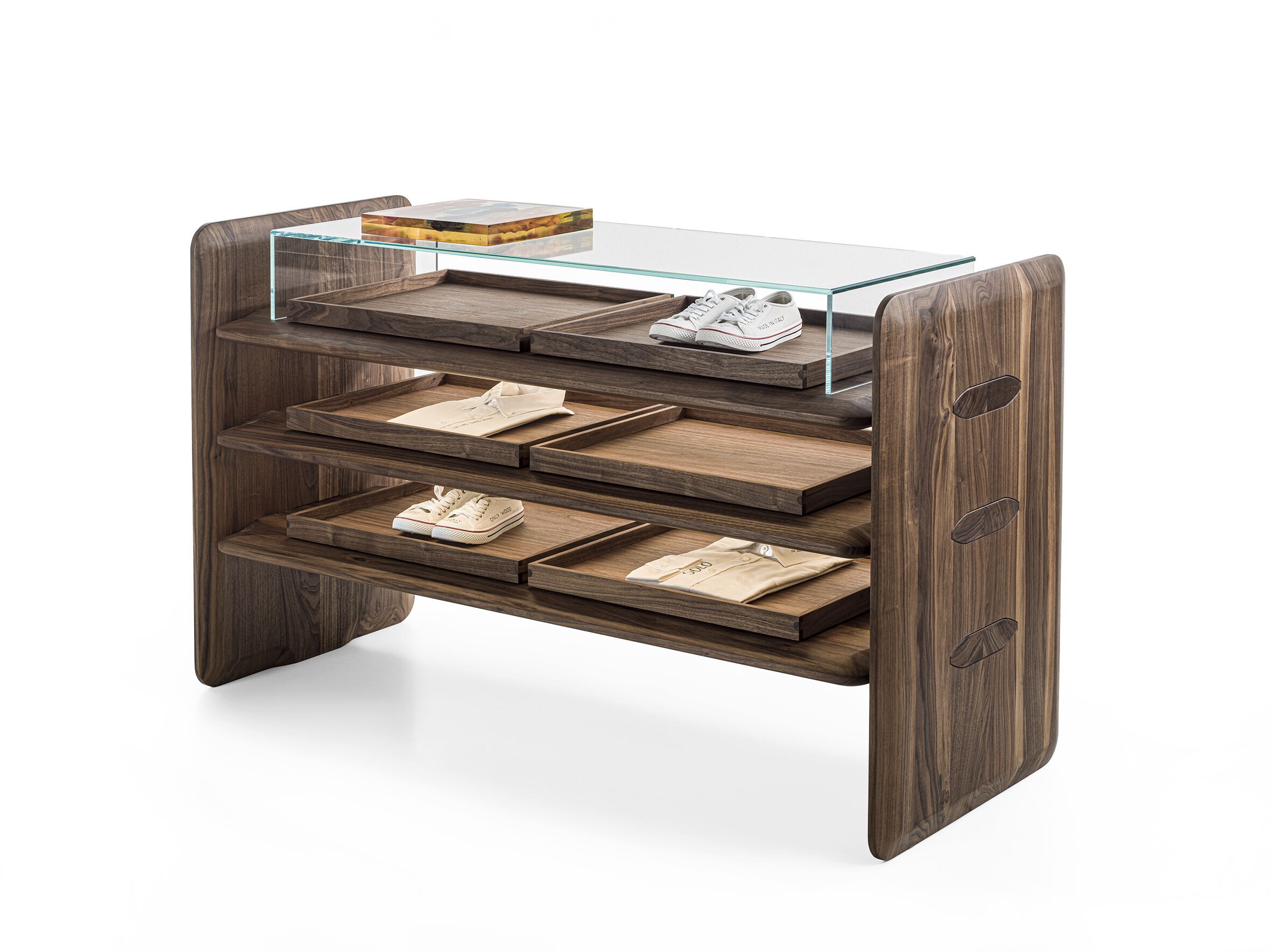 Шкаф для обуви из массива дерева Riva 1920 INCASTRO ISOLA ARCH-00138726 - Вид №2