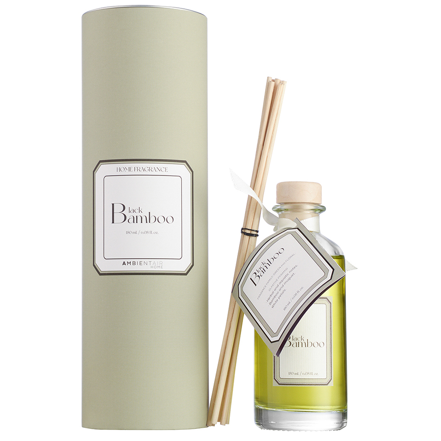 MK180WBHFA Диффузор ароматический sublime, Черный бамбук, 180 мл Ambientair 