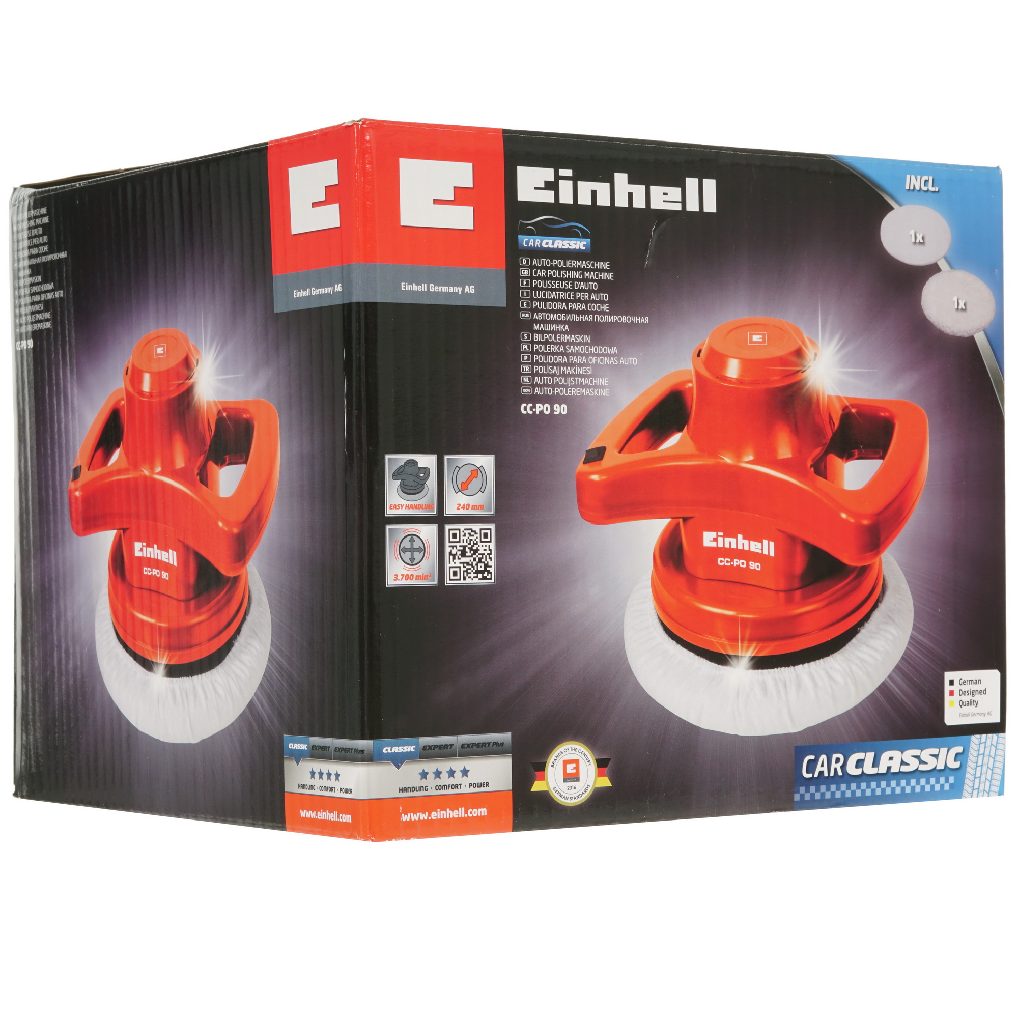 Полировальная машина Einhell CC-PO 90 5347848 STDN-0024611 - Вид №7