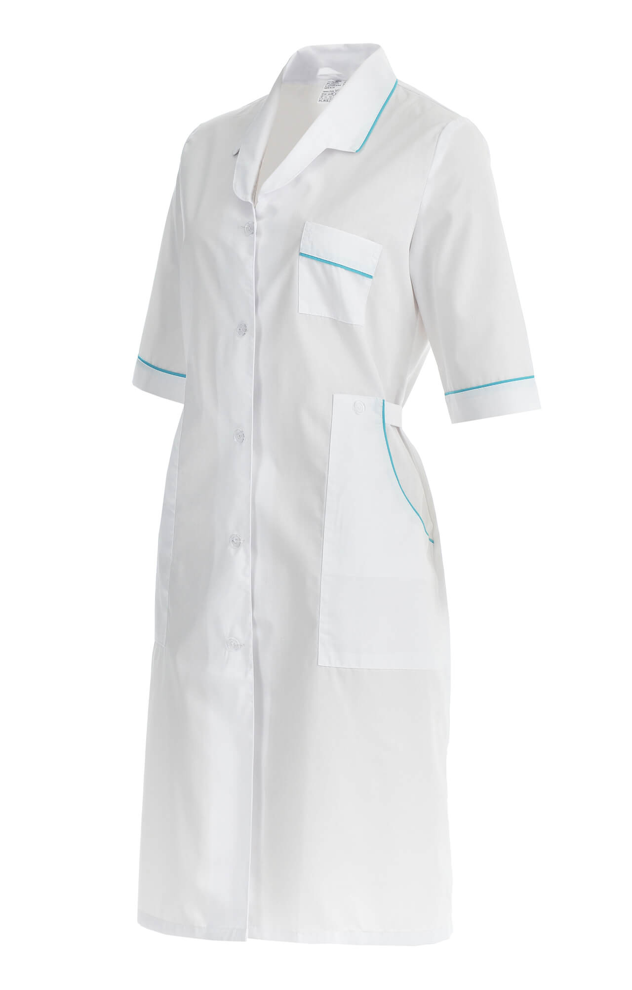 63612 Халат "Оксана"  Медицинская одежда  размер 46/158-164 Спецодежда  - Вид №1