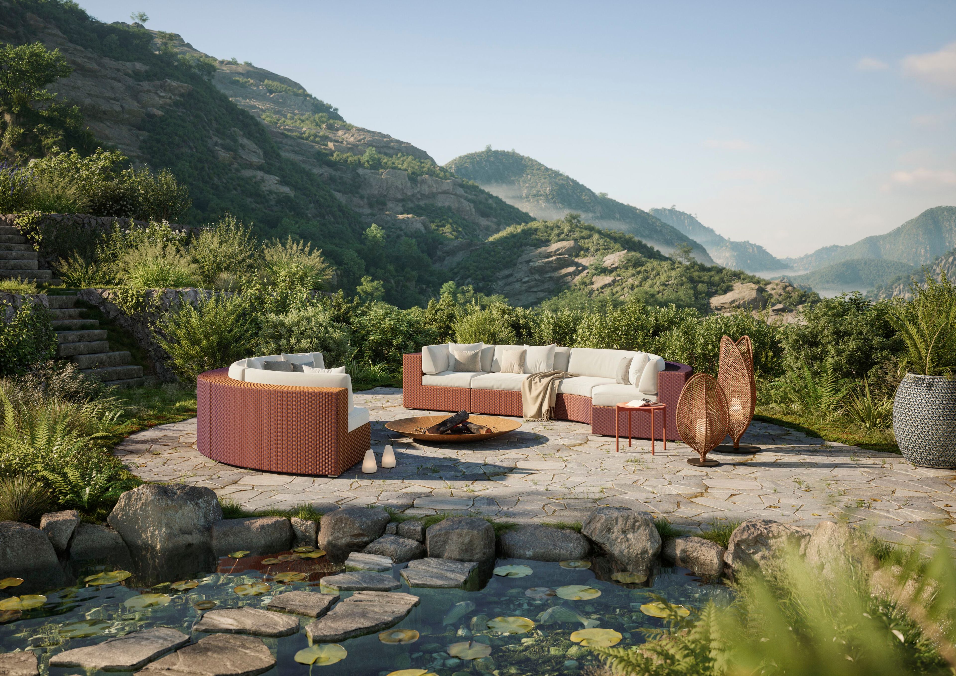 Фонарь из синтетического волокна DEDON SCOORA ARCH-00004532 - Вид №5