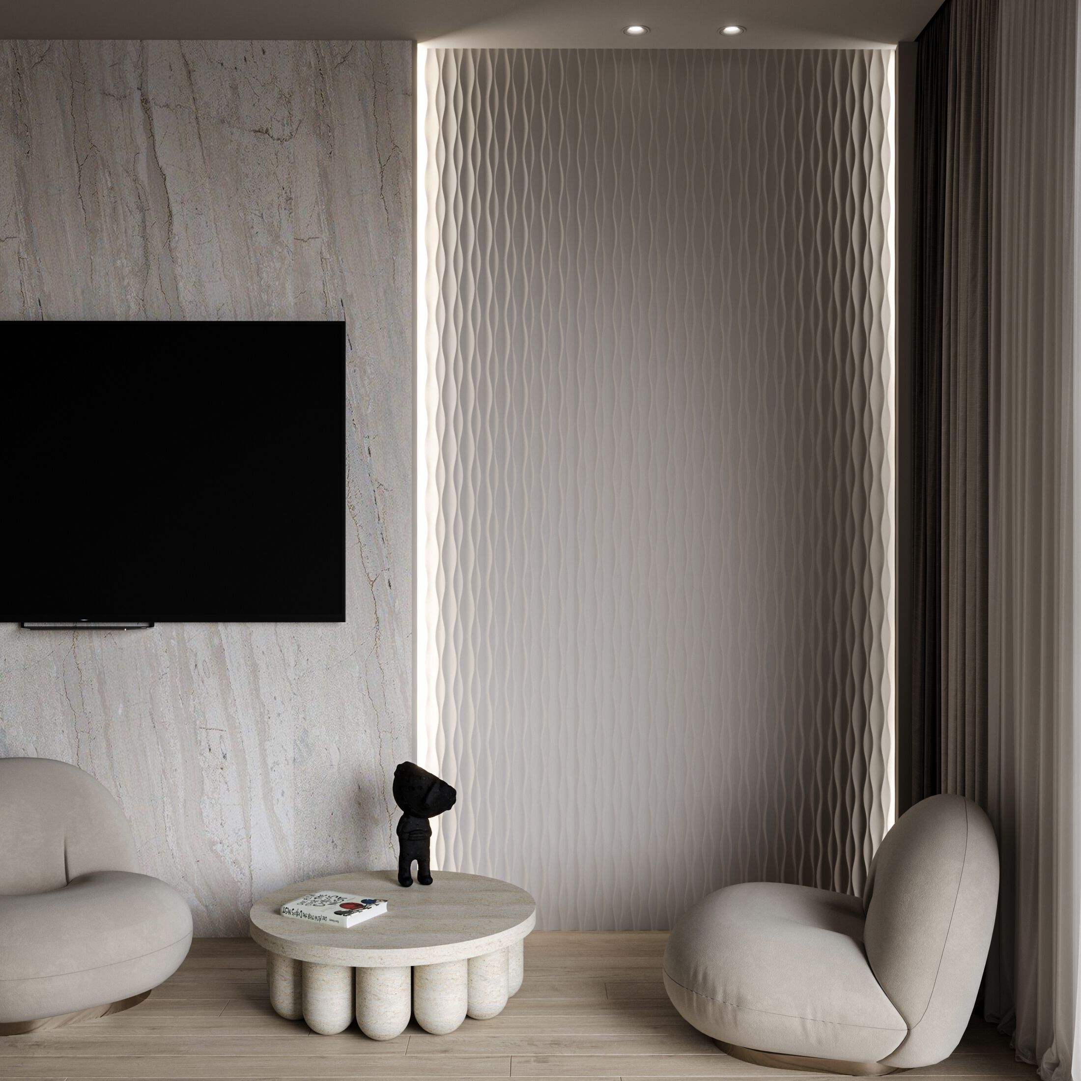 Трехмерное гипсовое покрытие WallDeco M-Modern ARCH-00045482 - Вид №3