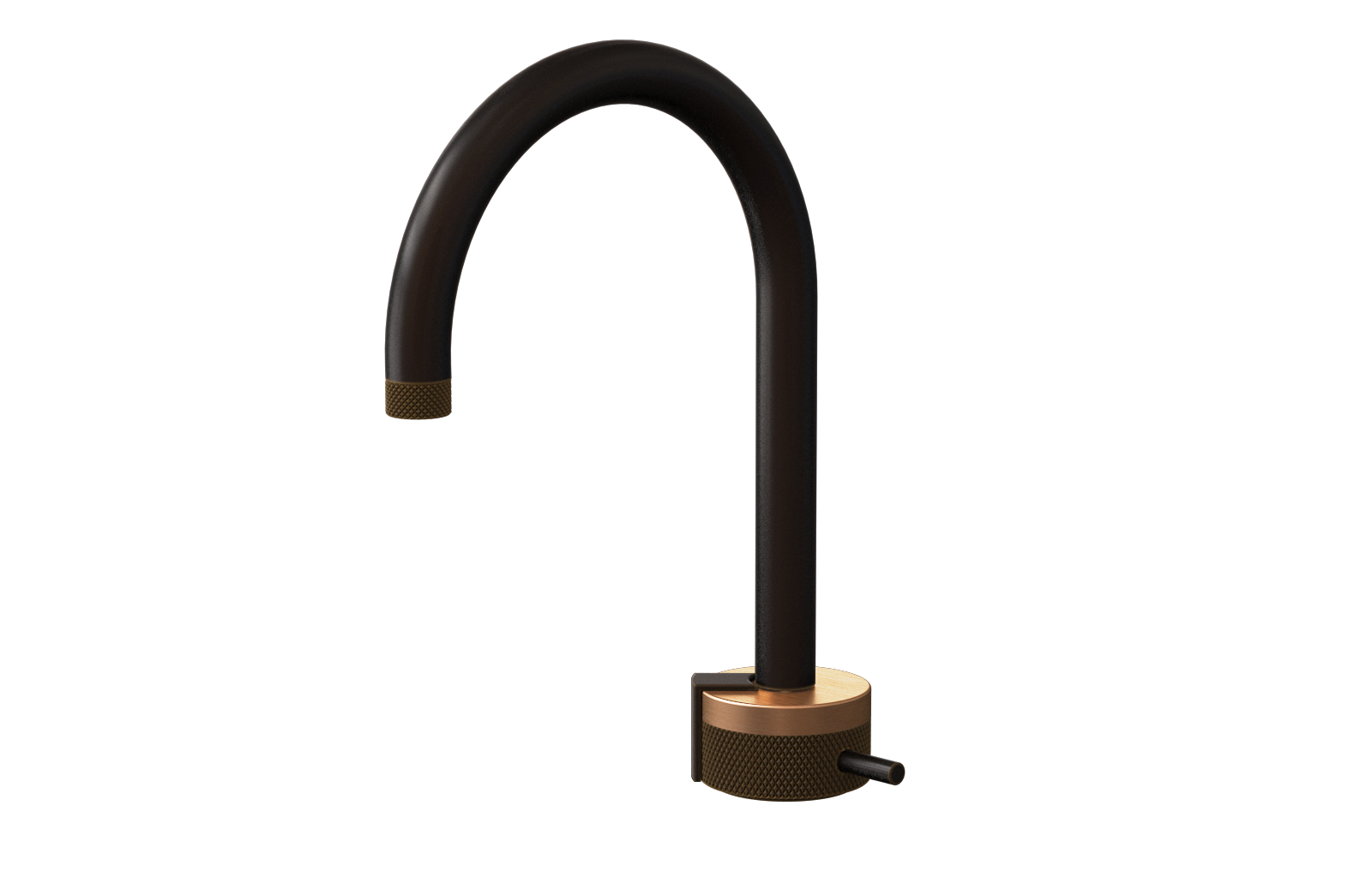 E-11502-R1BRG-L2OB-OB Однорычажный прогрессивный смеситель для раковины - излив 16см GRAFF MOD+