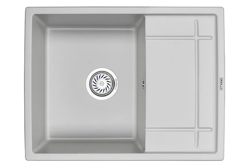 6501, СЛАНЕЦ, кухонная мойка, кварц GRANULA 6501-ST12 - Вид №1