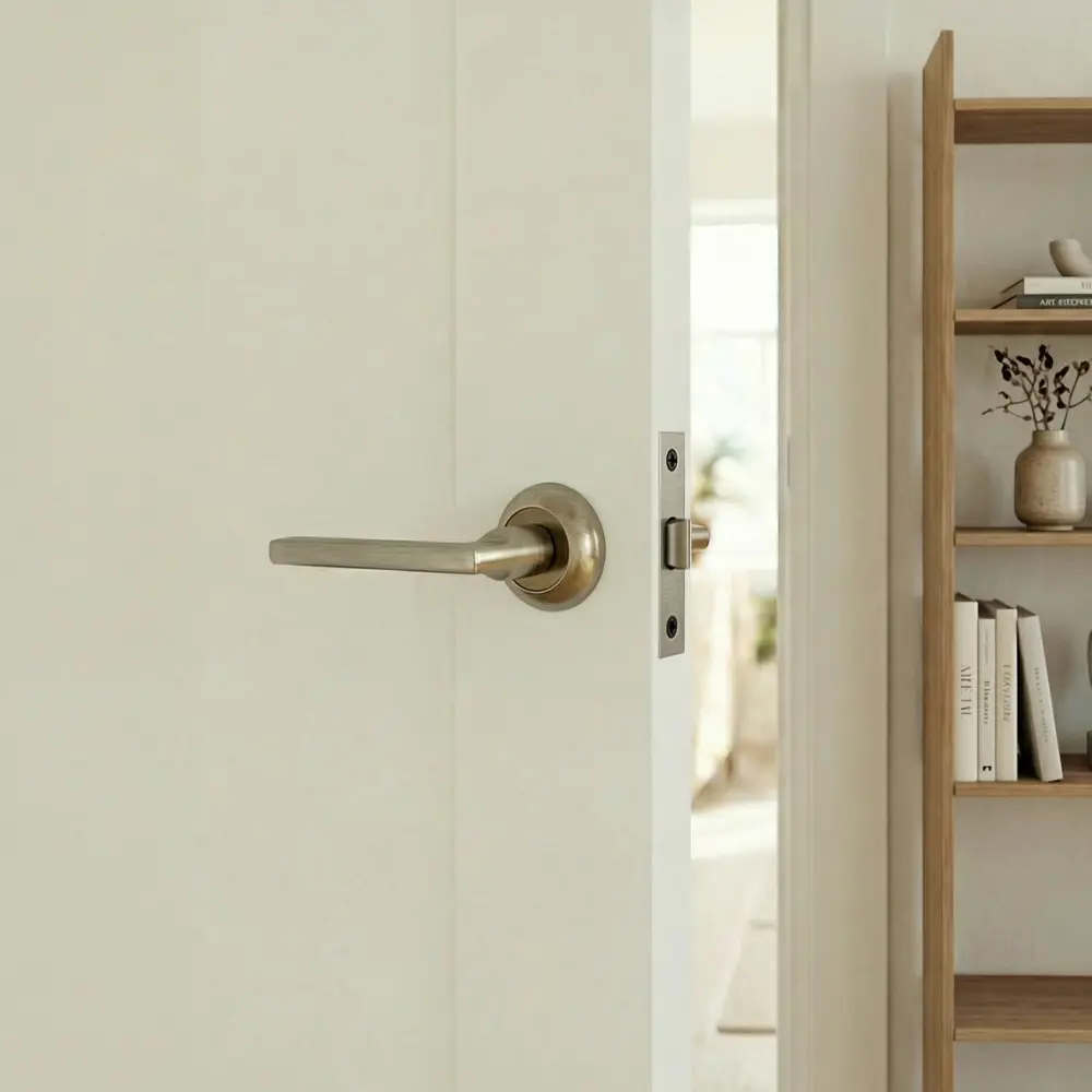 Дверные ручки Punto Polo без запирания цвет бронза STLM-2125684 - Вид №4