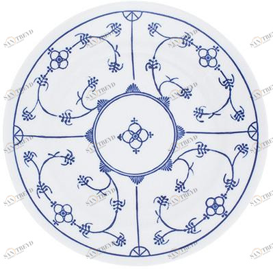 453401A75019H Традиция завтрак блюдо 19 см синий Сакс Kahla-porzellan 