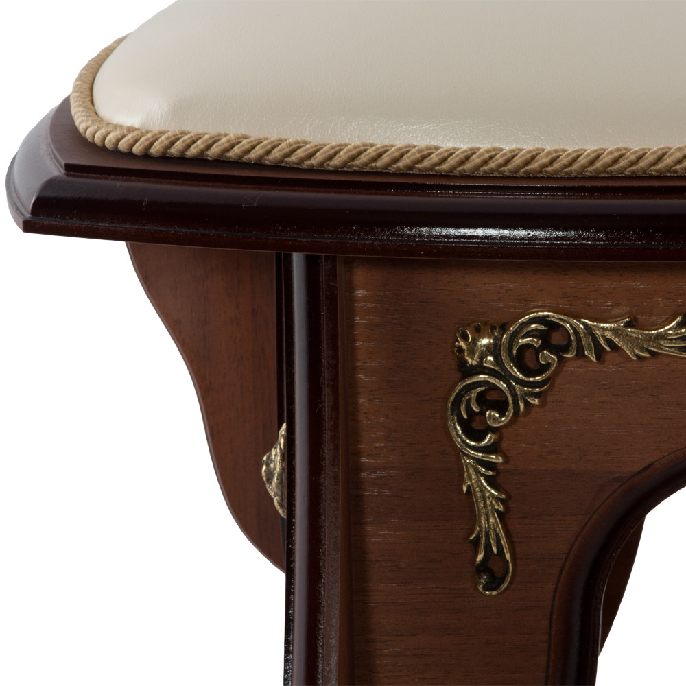 11138 Скамья 3-секционная большая Молочный BOGACHO 4627170345319 - Вид №2