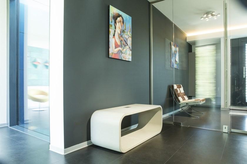 CO33 Бетонная скамья Opus O120b - Вид №4