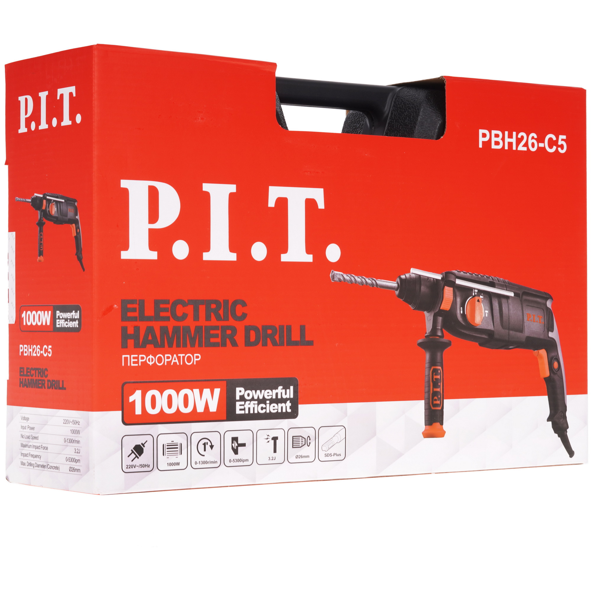 Перфоратор P.I.T. PBH26-C5 9906899 PIT STDN-0088535 - Вид №7