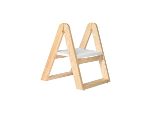 Складная дубовая лестница