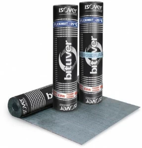 Saint-Gobain ISOVER Эластомерная гидроизоляционная полимерно-битумная мембрана. Bituvertech