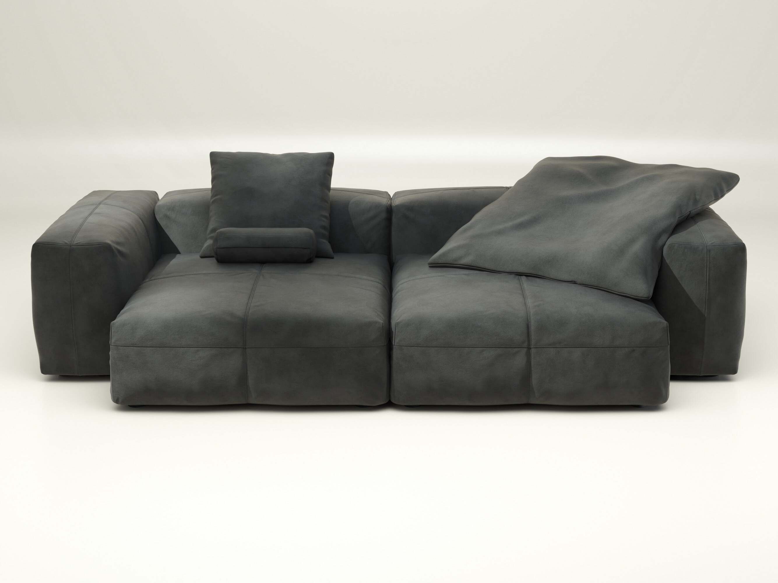 Кожаный модульный диван vetsak Leather ARCH-00019119