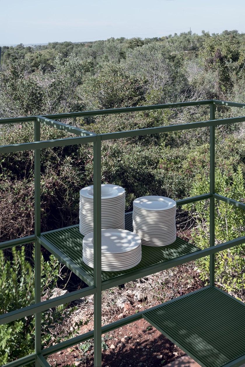 Kristalia Модульная открытая полка из металла sun-id-1384564 - Вид №3