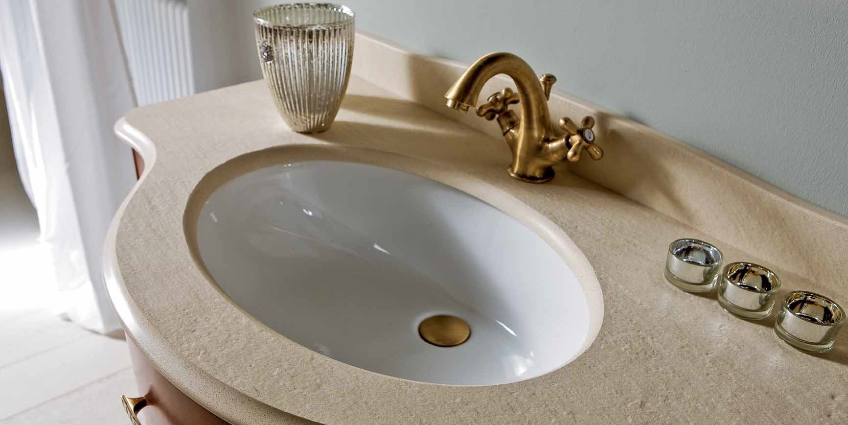 Комплект мебели для ванной комнаты 001 BMT Queen 5456 - Вид №2