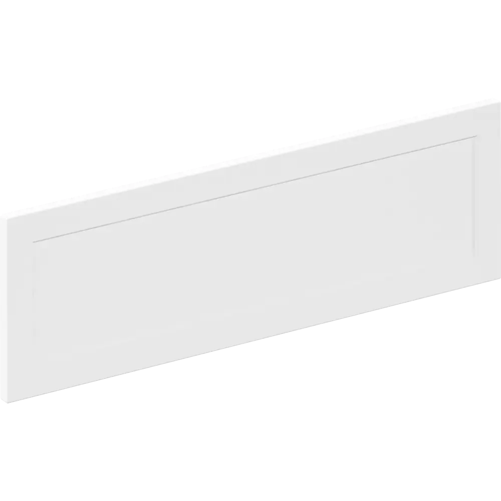 Фасад кухонного шкафа Ньюпорт 79.7x25.3 см KONSENSA МДФ цвет белый Ньюпорт белый STLM-2065721 - Вид №1