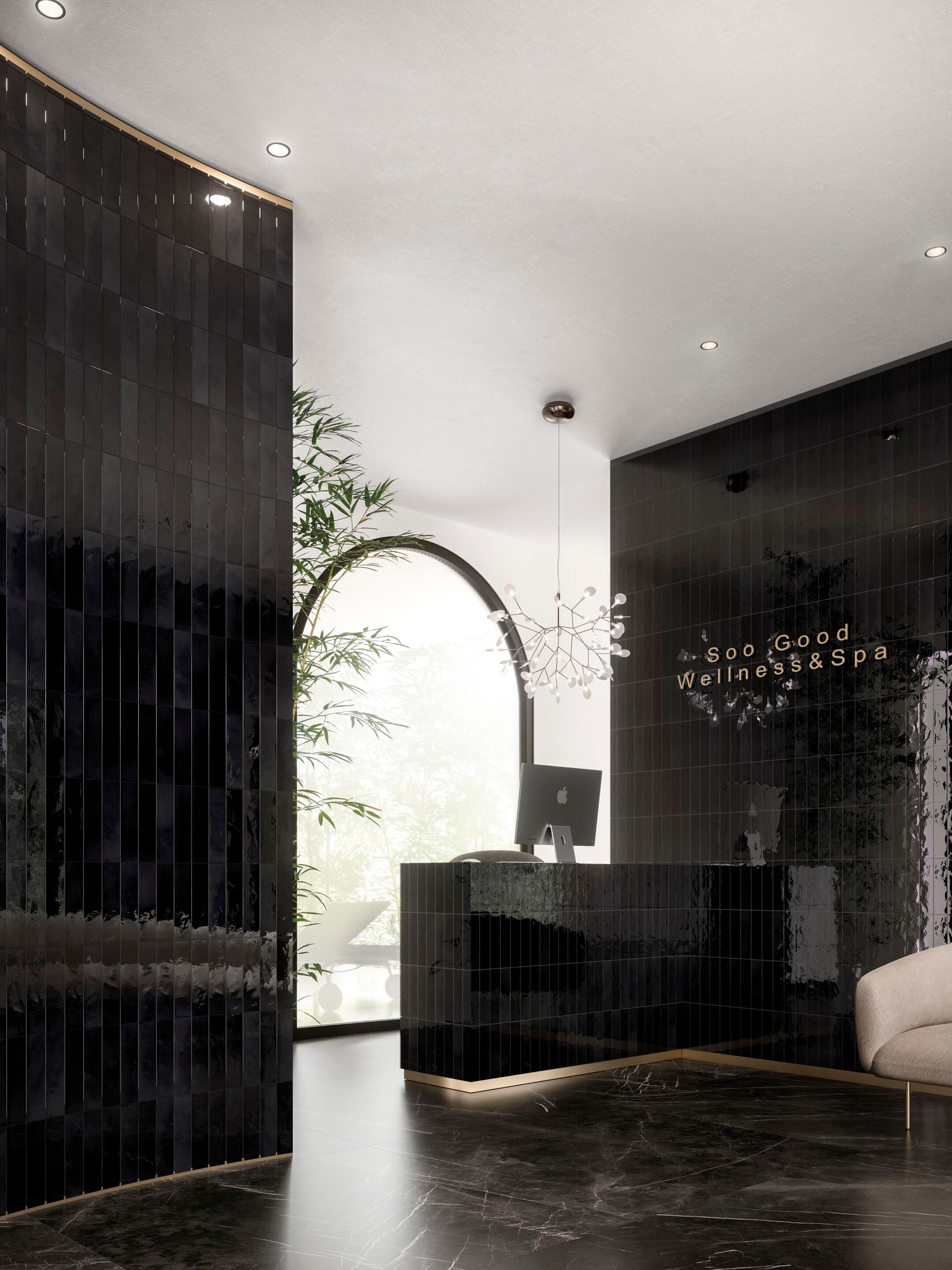 Облицовка керамогранита для интерьера Ceramiche Refin Unconventional ARCH-00010168 - Вид №4