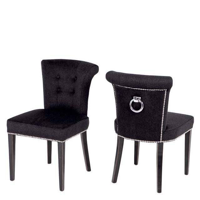 Обеденный стул Key Largo черный от Eichholtz EICHHOLTZ EICHHOLTZ 060787 Черный  - Вид №1