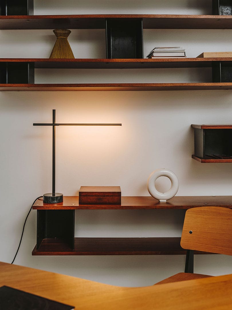 Металлическая светодиодная настольная лампа LedsC4 Tubs ARCH-00077073 - Вид №2