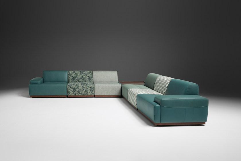 Egoitaliano Модульный угловой диван из ткани Kongens sun-id-1434737 - Вид №1