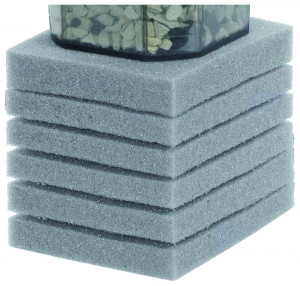 Т0038594 Сменная мелкопористая губка для фильтра TURBO FILTER 500; для помпы CIRСULATOR 500 AQUAEL