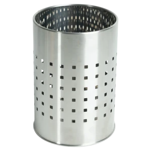 89422297 Лоток для столовых приборов 1 отсек Two Dolfins 12.8х12.8х18 см металл цвет серый