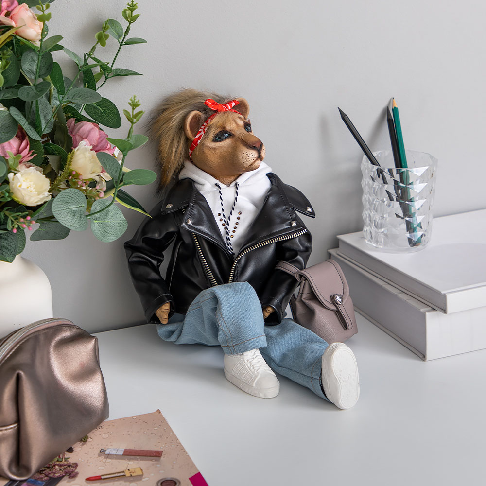 76140 Коллекционная кукла Львица Викки BOGACHO 4656756150788