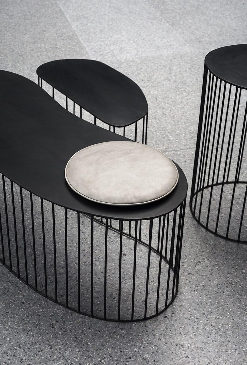 BAXTER Журнальный столик из крашеного металла для гостиной Gibellina sun-id-1493635 - Вид №1