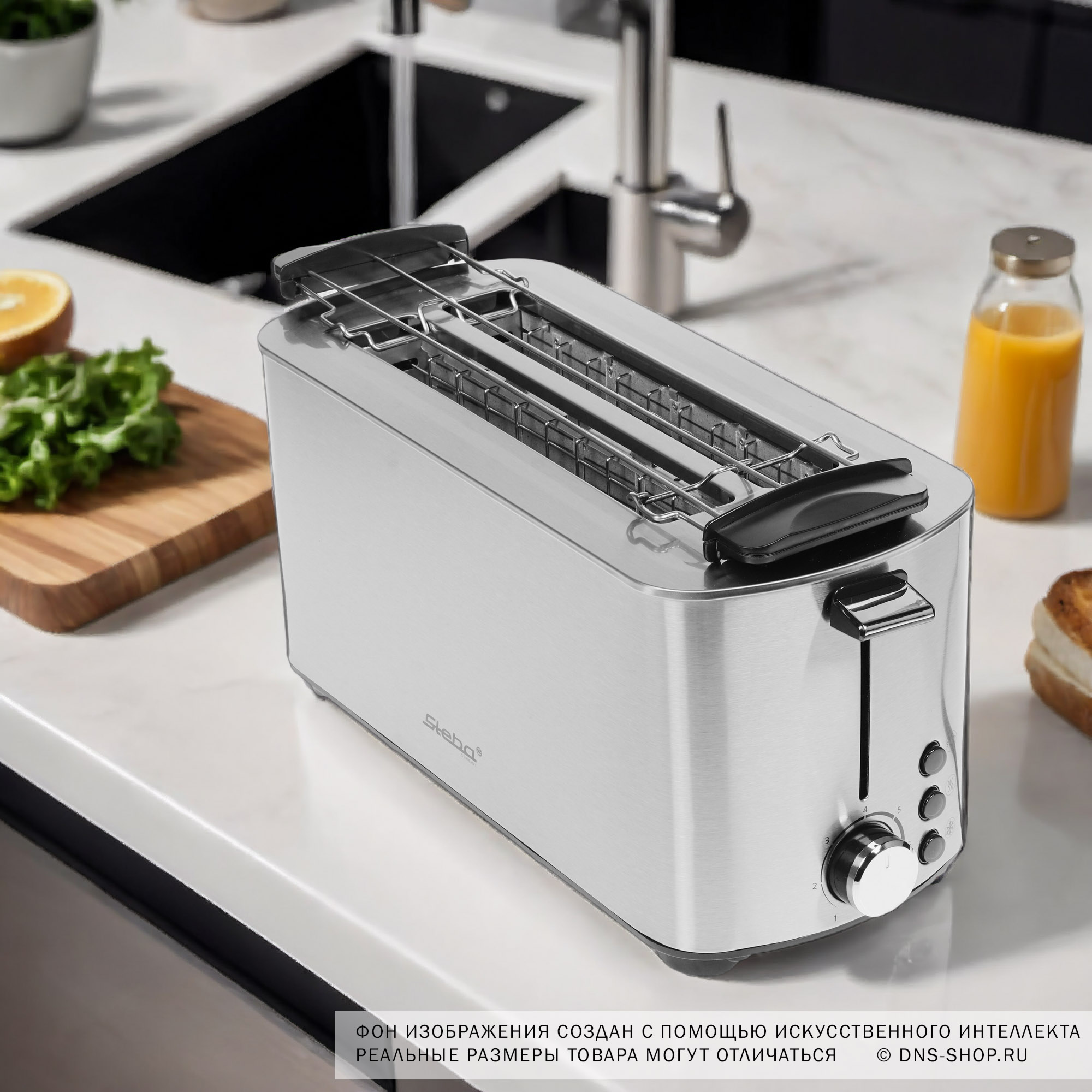 8195790 Тостер Steba TO 21 серебристый STDN-0141753 - Вид №8